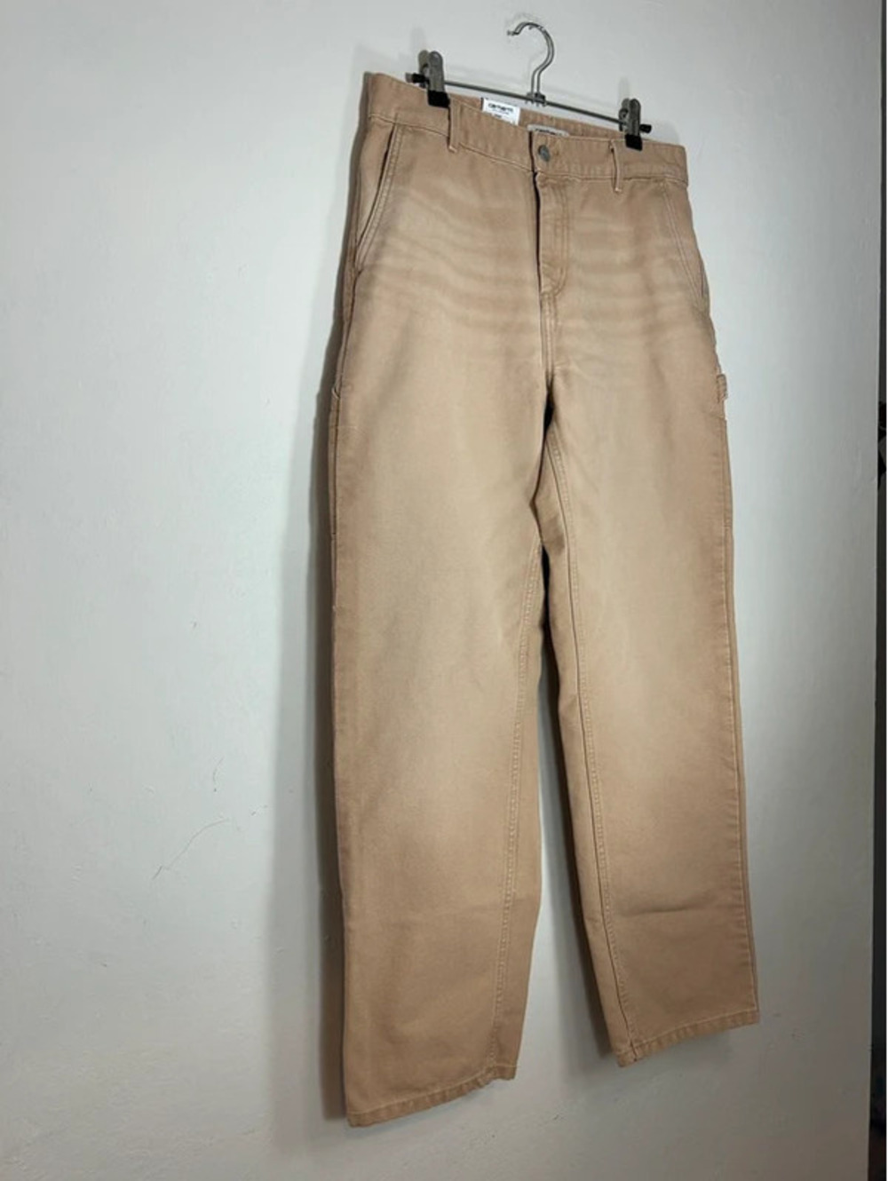 NEW Carhartt Tan Cargo Workwear Straight Leg Pants - Picture 5 of 5